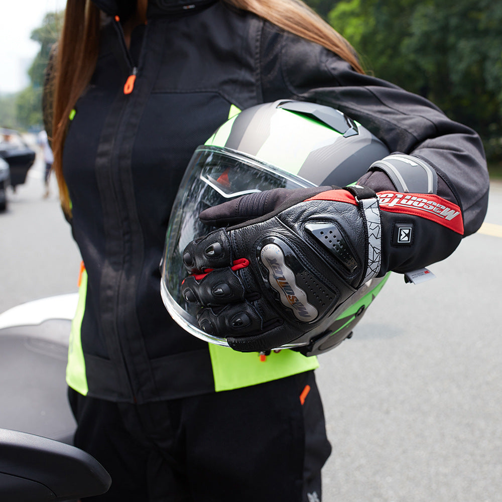 BlackRoadGear Electric motorcycle heating gloves